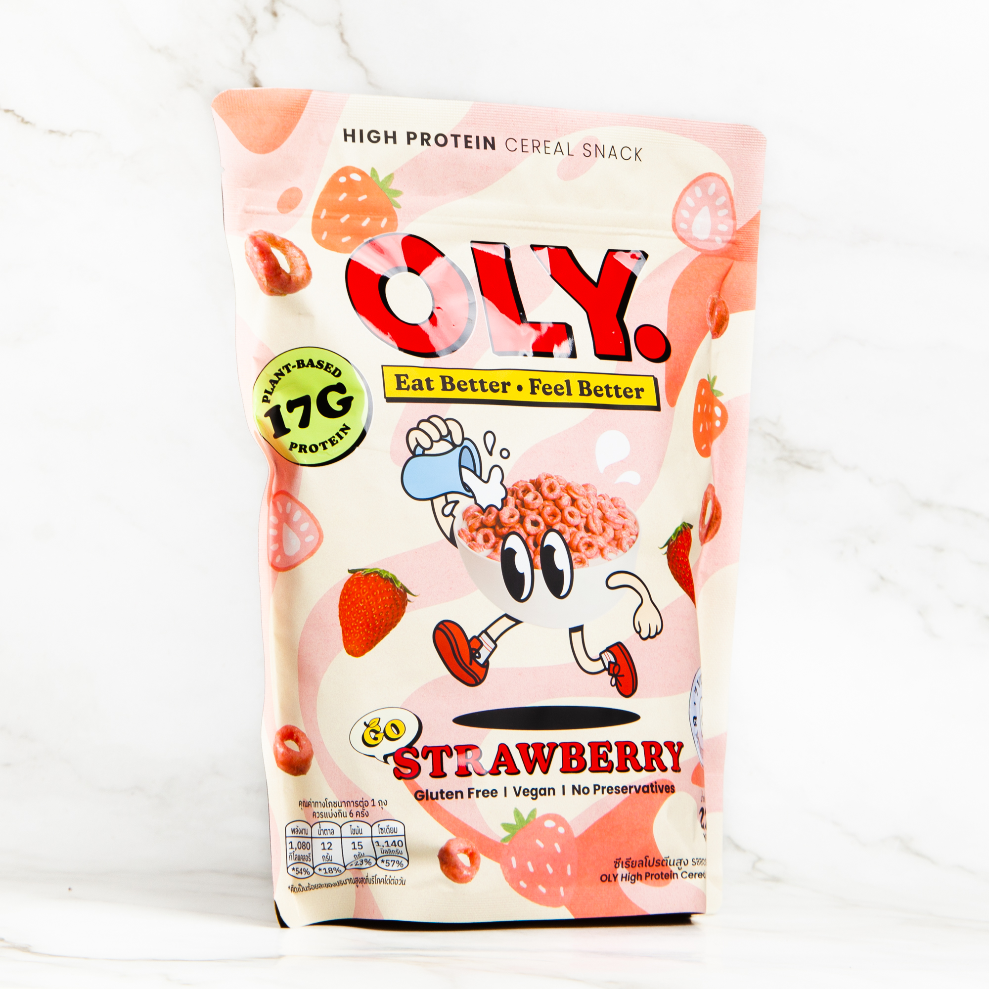 OLY High Protein Cereal - Strawberry